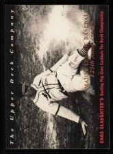 1994 Upper Deck All-Time Heroes #14 Enos Slaughter - - Near Mint