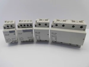 HC1 DIN SCHIENEN MONTIERT INSLASLATIONSSCHÜTZ 63, 100 AMP 2, 4 POLIG 230, 440 VOLT - Bild 1 von 20
