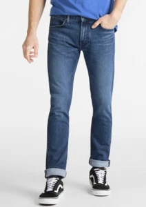 Lee jeans mens Luke slim tapered fit 'Deep Pool'  FACTORY SECONDS  L240 - Picture 1 of 11