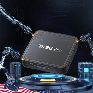 Reproductor multimedia Android 15.0 doble WIFI BT5.2 4K HD TV Box 1 GB 8 GB Android TV Box - Imagen 1 de 24