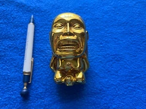 ZOBIE FRIGHT Indiana Jones Small Chachapoyan Golden Fertility Idol RARE - Bild 1 von 4