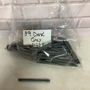 Knex 76 Gray 1 1/4" Long Rods Screamin Serpent Roller Coaster Replacement Parts - Picture 1 of 4