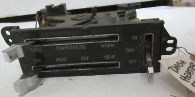 Plymouth Caravelle Dodge Diplomat 1979 control de ventilación de calefacción 3847502 usado original 79 Foto 1 de 4