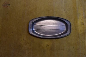 Grosse Zinnschale, Jugendstil, Zinn, Deutsch - Bild 1 von 3