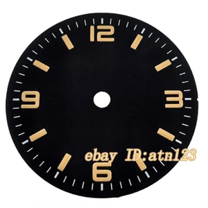 28.5mm Watch Dial NH35 green luminous sterile Automatic movement Sterile Watches - Picture 1 of 8