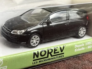 Norev 155491 Citroen C4 Coupé 2004 nero black 1:87 confezione originale 2005 - Foto 1 di 9