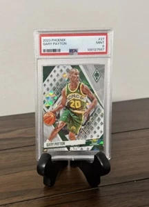 2023-24 Panini Phoenix Gary Payton Silver 46/125 PSA 9 Mint Seattle SuperSonics - Picture 1 of 3