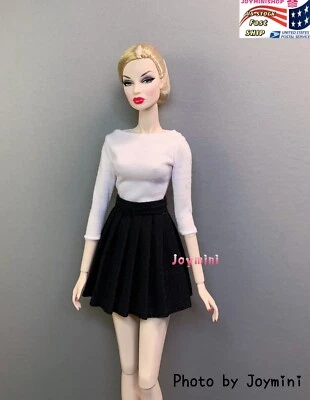 2件装时尚Royalty Integrity Poppy Parker NuFace娃娃衣服上衣裙连衣裙 — 第 1/4 张图片