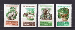 Tanzanie animaux 4 timbres MNH /TE4885 - Picture 1 of 1