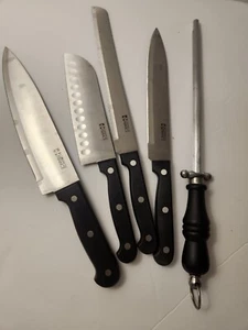 VHTF Cuisine De France Set Of 4 Knife Stainless Steel Kitchen Utensil EUC - Picture 1 of 3