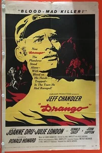 MOVIE POSTER ONE SHEET - USA - DRANGO - 1957 - Picture 1 of 1