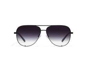 Quay High Key Large Aviator Sunglasses UV Protection Men Women - Picture 1 of 5