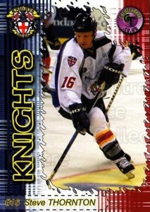 2001-02 UK British Elite London Knights #11 Steve Thornton