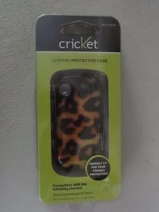 Cricket Samsung Messager Touch Leopard Schutzhülle SKU CPC467 Brandneu - Bild 1 von 2