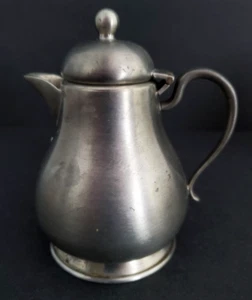 Kings Quality Pewter de Trinac Creamer, Jarabe, Tetera Pequeña con Tapa B - Imagen 1 de 7