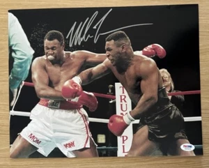 MIKE TYSON SIGNED BOXING 11X14 PHOTO PSA/DNA - Picture 1 of 2