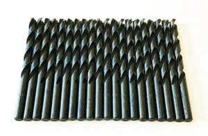 20 DEWALT 19/64" HIGH SPEED STEEL BLACK OXIDE DRILL BITS METAL SPLIT POINT - Picture 1 of 1