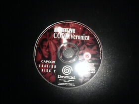sega dreamcast - resident evil code veronica disc 2 - nur disc