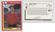 1990 Grand Slam Midland Angels Scott Sommers #25