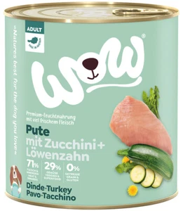 WOW Hundefutter Pute Adult 6x 800 g Nassfutter - Bild 1 von 1