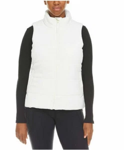NWT Pacific Trail Ladies' Neo-Velvet Puffer Vest Cream Size Small - Picture 1 of 1