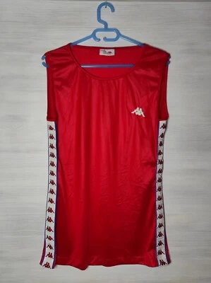 CAMISA KAPPA SIN MANGAS VINTAGE AÑOS 80-90 JERSEY TALLA M/L Foto 1 de 4