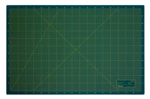 Schneidematte 3-lagig  selbstheilend grün schwarz 60x90cm Schneideunterlage A1 - Bild 1 von 2