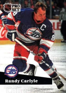 1991-92 Pro Set #273 Randy Carlyle - Picture 1 of 1