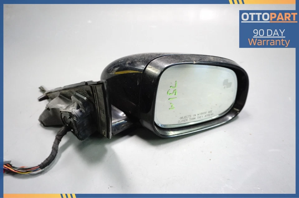 Espejo retrovisor eléctrico con vista lateral izquierdo Jaguar XF XFR XFR-S 2011-2015 negro OEM Foto 1 de 4