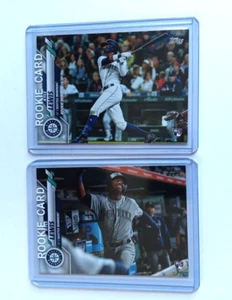2020 Topps Update Series Short Print & Base #U-21, Kyle Lewis Rookie - Picture 1 of 6
