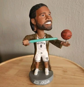 DeAndre Jordan Star Wars Night SGA Bobblehead Brooklyn Nets 12/21/2019 JEDI - Picture 1 of 5