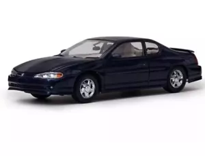 1:18 Chevrolet Monte Carlo SS by Sun Star in Navy Blue H1986 Model Car - Picture 1 of 2
