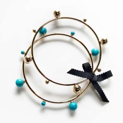 Nuevo Brazalete Brazalete Banana Republic Ball Chic Mujer Fiesta Vacaciones Joyería Regalo 2 un. Foto 1 de 3