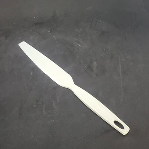 VTG Foley Cake Icing Spreader Nylon Plastic W/ Golden Grain Stock On Handle 12" - Picture 1 of 7