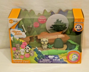 HEX BUG LIL NATURE BABIES FOREST DEN GREY WOLF - Picture 1 of 1