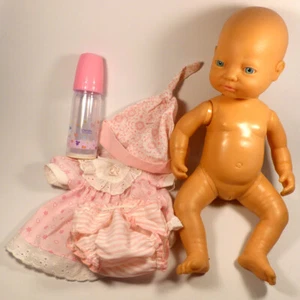 Famosa NEWBORN BABY DOLL Realistic 14" Girl Jointed Vintage 1993 Spain A-12-93 - Picture 1 of 9