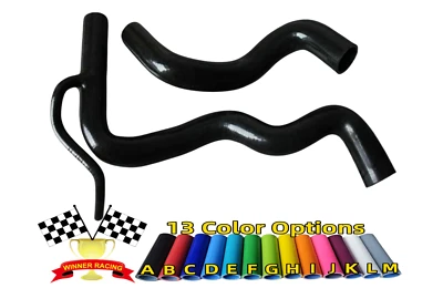 Silicone Radiator Hose for Toyota RAV4 RAV 4 1AZ/2AZ ACA30 2005-2011 BLACK - Image 1 of 4