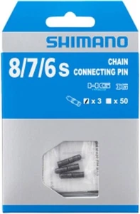 3x Shimano 6/7/8-Spd Chain Connecting Joining Pins Road/MTB CN-HG40 HG71 - Picture 1 of 2