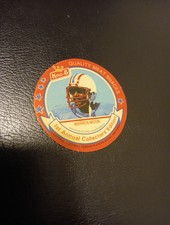 1989 KingB Meat Snacks #9/24 Rare Disc Card Football Warren Moon Houston Oilers 