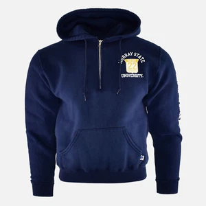 Murray State Racers Russell University Double Sided College Quarter Zip Hoodie S - Picture 1 of 5