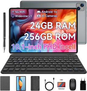 2025 NEW. BESTTAB A20 Tablet mit Keyboard 24GB+256GB 11 Zoll Android 15 5G WiFi - Bild 1 von 33