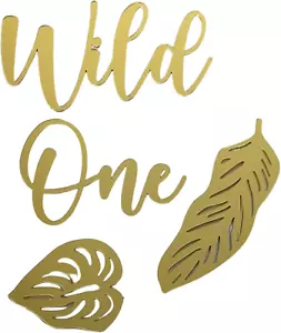 Wild One Cake Charms Acrylic Cake Topper - First Birthday, Celebration, Party... - Picture 1 of 12