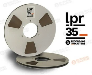 Nastro di registrazione analogico RTM LPR35 1/4"" x 3600' - mulinello metallico 10,5"" con scatola NUOVO - Foto 1 di 2