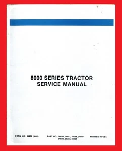 Dealer Workshop Service Manual for Gravely 8000 Series Lawn & Garden Tractors - Picture 1 of 13