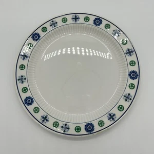 Vintage Amcrest Potomac Salad Plate Green and Blue Design 7.5” - Picture 1 of 6