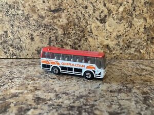 Matchbox Icarus Coach White/Red Gibraltar Tourist Coach HTF UK Release!