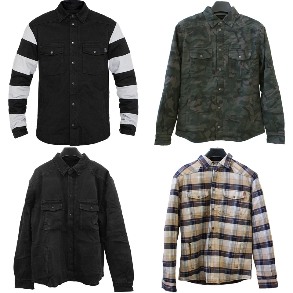 John Doe Motoshirt Herren Hemd Motorradhemd Lumberjack mit XTM Abriebschutz - Bild 1 von 1