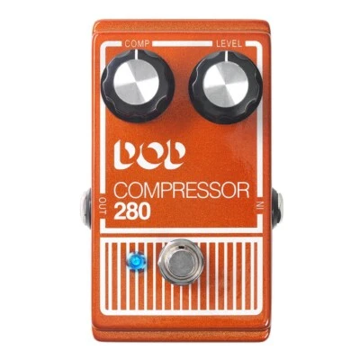 Pedal efecto compresión reedición compresor DOD Digitech 280 para guitarra Foto 1 de 4