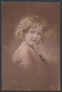 cartolina d'epoca-post card-CHILD ENFANT KIND BAMBINO 239 - Picture 1 of 1