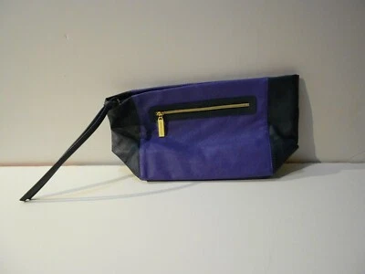 Estee Lauder подпись косметичка из искусственной кожи фиолетовый/синий новый - Изображение 1 из 3